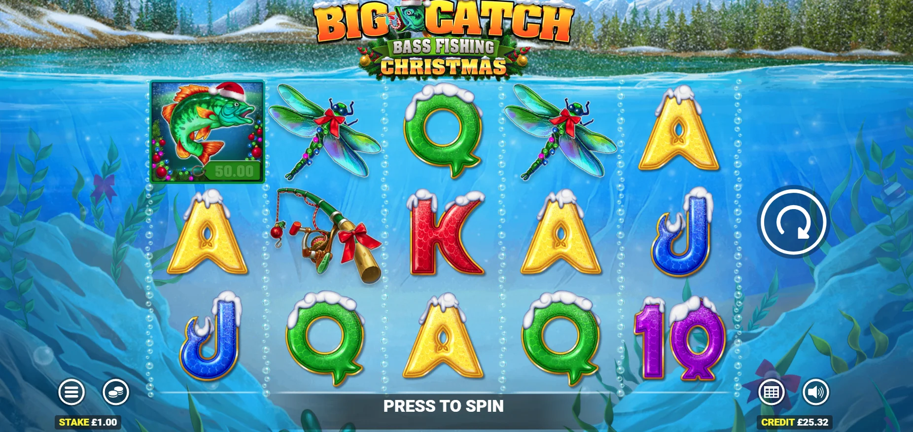 Big Catch Bass Fishing Christmas Rapid Fire Preview